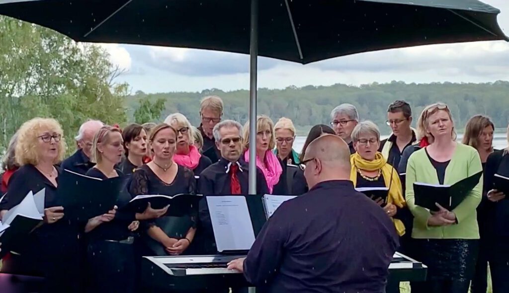Klangfelder singen am See