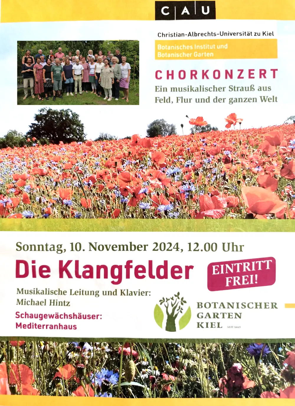 Konzert im Botanischen Garten